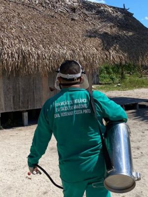 A Fundação de Vigilância em Saúde do Amazonas – Dra. Rosemary Costa Pinto (FVS-RCP), intensificou a distribuição de insumos para o controle da malária, sendo 47 mil mosquiteiros impregnados com inseticida de longa duração e 38.403 medicamentos para tratamento da malária